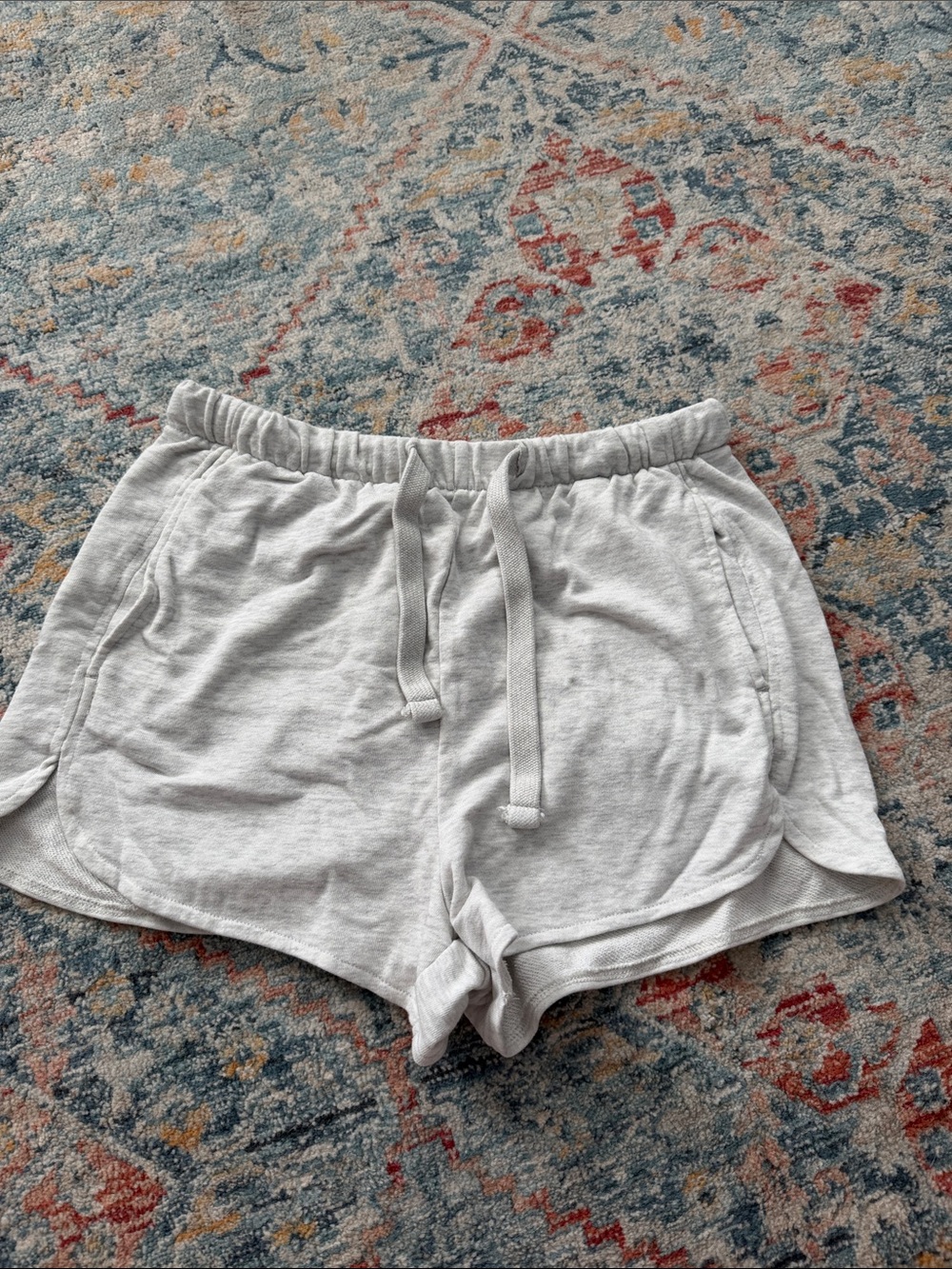 H&M Light Gray Athletic Drawstring Shorts
